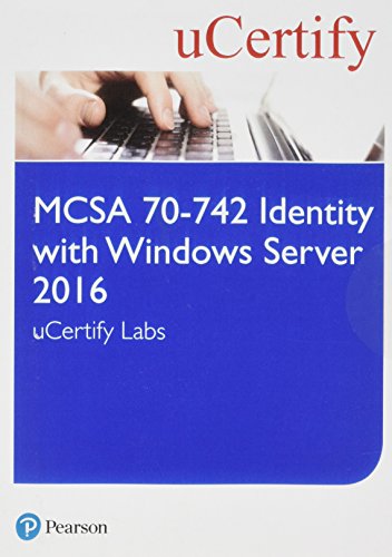 Mcsa 70 742 Identity With Windows Server 2016 Ucertify Labs Access Card