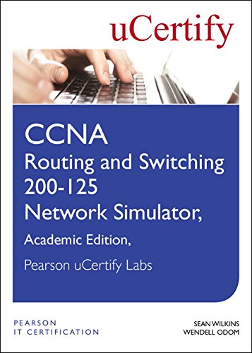 Ccna Routing & Switching 200 125 Network Simulator Pearson Ucertify Academic Edition Student Access Card