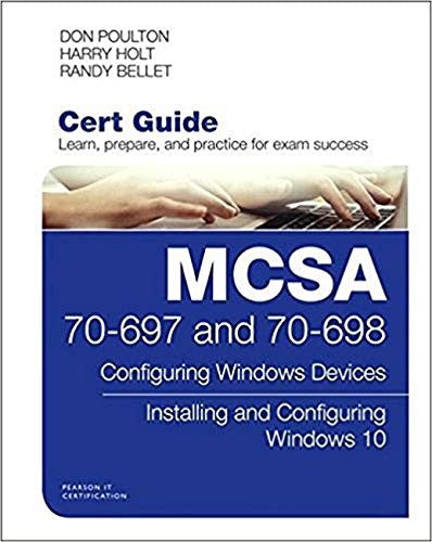 Mcsa 70 697 & 70 698 Cert Guide