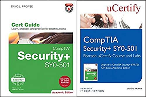 Comptia Security+ Sy0 501 Pearson Ucertify Course & Labs & Textbook Bundle 2e
