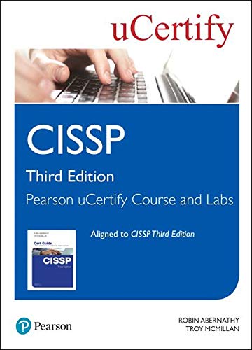 Cissp Pearson Ucertify Course & Labs Access Card 2e
