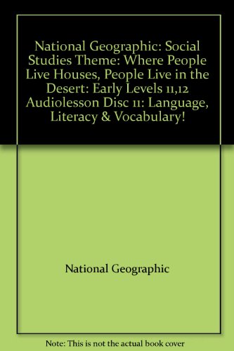 Windows On Literacy Language, Literacy & Vocabulary: Where People Live CD