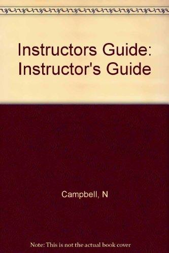 Instructor's Guide for Campbell's Biology [Paperback] Nina Caris; Harold Underwood and N. Campbell