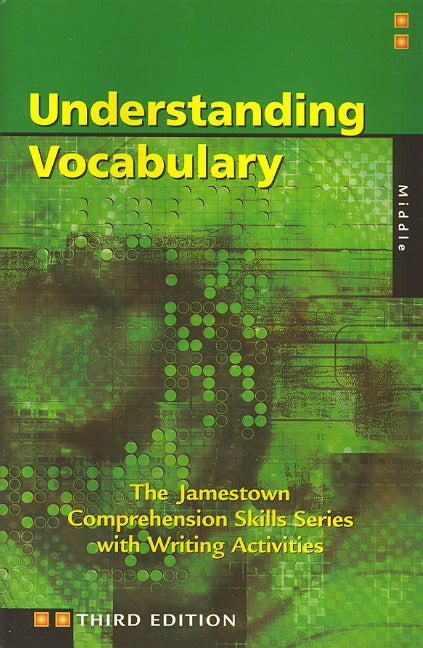 Comprehension Skills Understanding Vocabulary Middle 2e