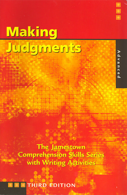 Comprehension Skills Making Judgments Advanced 2e