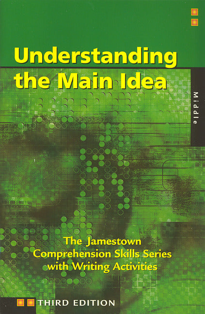 Comprehension Skills Understanding The Main Idea Middle 2e