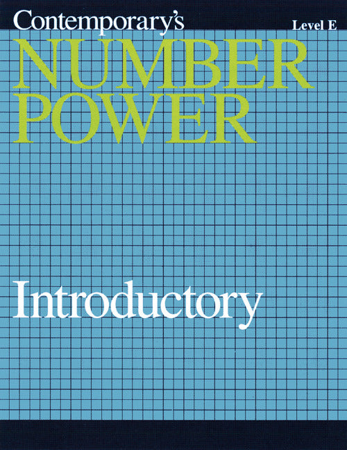 Number Power Tabe  Introductory Level E