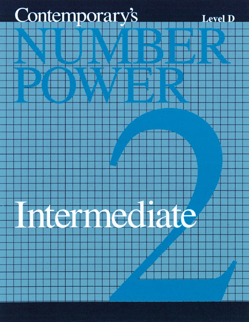 Number Power Tabe Intermediate 2 Level D