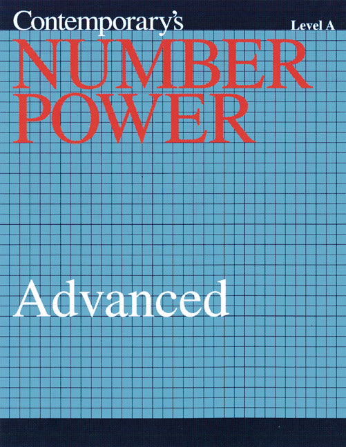 Number Power Tabe  Intermediate 2 Level A