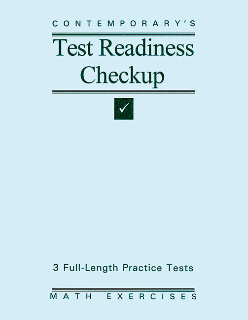 Math Exercises Test Readiness Checkup 10 Pack