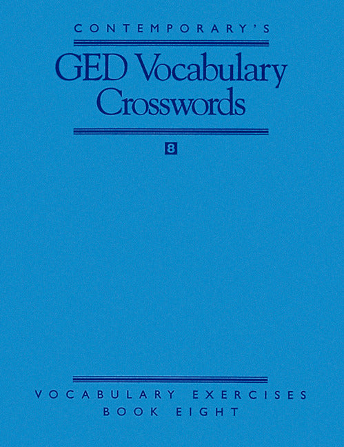 Vocabulary Exercises Ged Vocabulary Crosswords 10 Pack