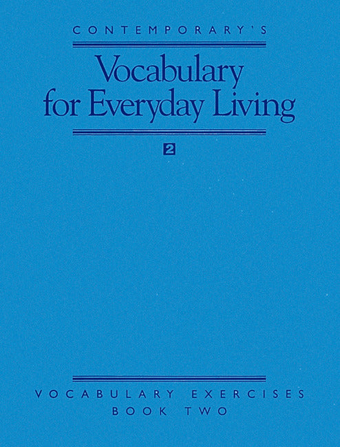 Vocabulary Exercises Vocabulary For Everyday Living 10 Pack
