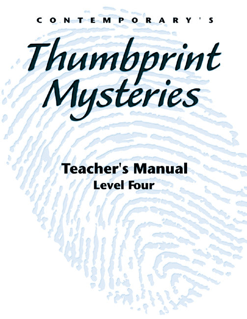 Thumbprint Mysteries Level Four Teachers Manual