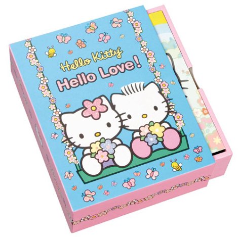 Hello Kitty Hello Love Notecard