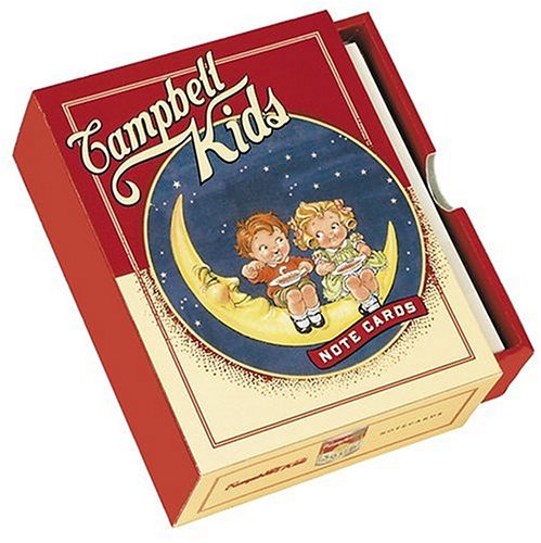Campbell Kids Boxed Notecards In Slipcase With Drawer