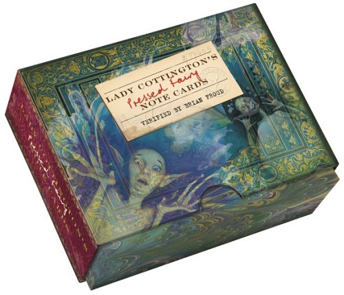 Lady Cottingtons Pressed Fairy Letters Upright Note Set