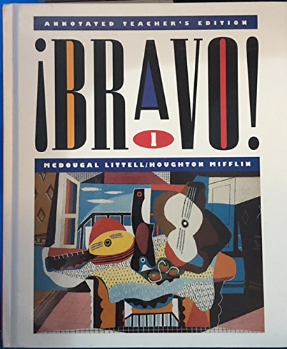 Mcdougal Littell Bravo 1 Teacher Edition 1995 Isbn 0812387015 [Hardcover] Tracy D. Terrell