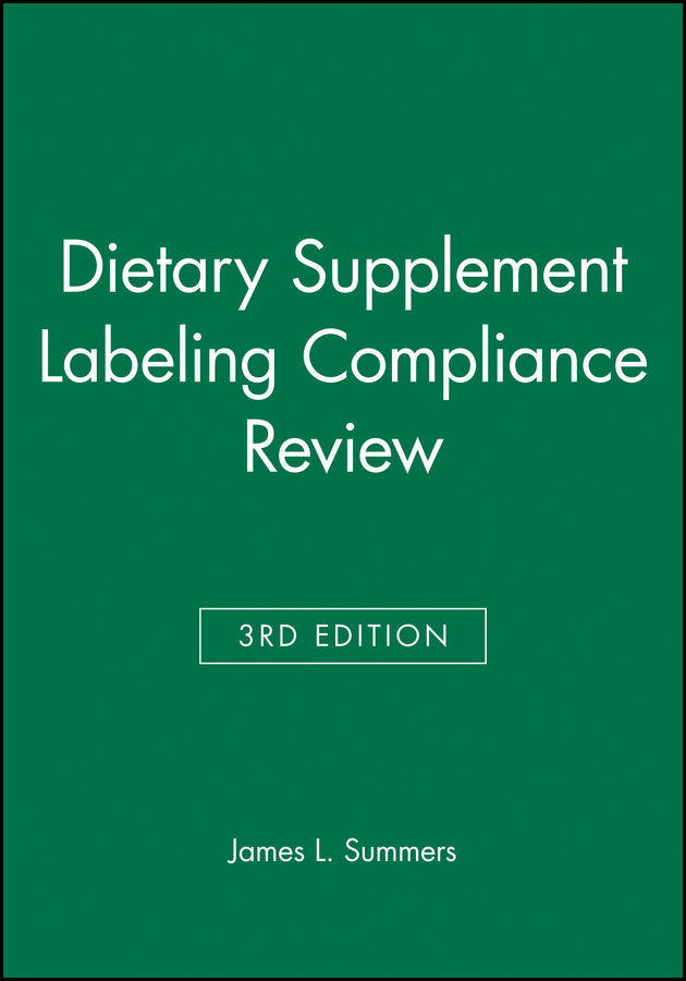Dietary Supplement Labeling Compliance Review