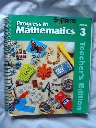 Progress in Mathematics: Grade 3 Teacher's Edition [Spiral-bound] McDonnell, Rose A.; Le Tourneau, Catherine D. and Burrows, Anne V.