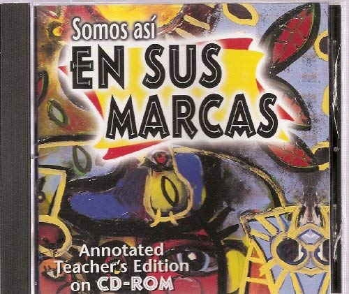 Somos Asi En Sus Marcas, Annotated Teacher's Edition on CD-ROM [Textbook Binding] EMC/Paradigm