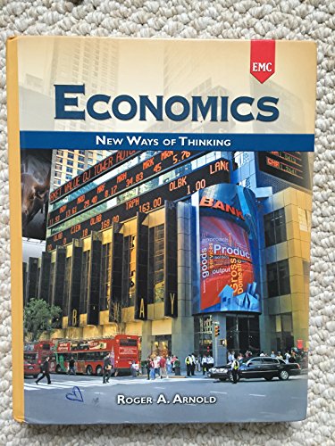 Economics New Ways of Thinking Annotated Teacher's Edition [Hardcover] Roger A. Arnold