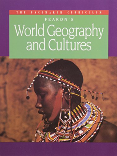 Fearon's World Geography and Cultures (Pacemaker Curriculum) [Hardcover] Fearon