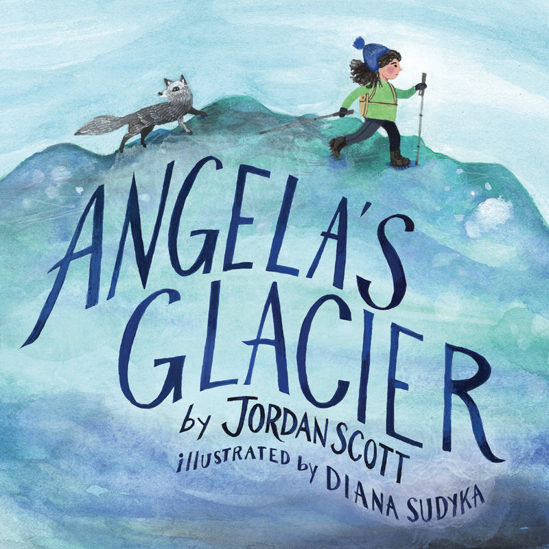 Angela's Glacier L-Card with 4-copy prepack