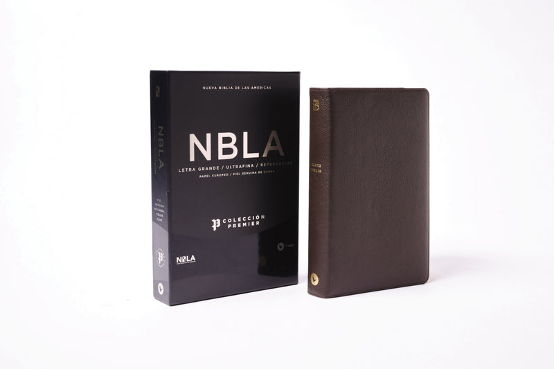 NBLA Santa Biblia, Letra Grande, Colección Premier, Café: Edición Limitada