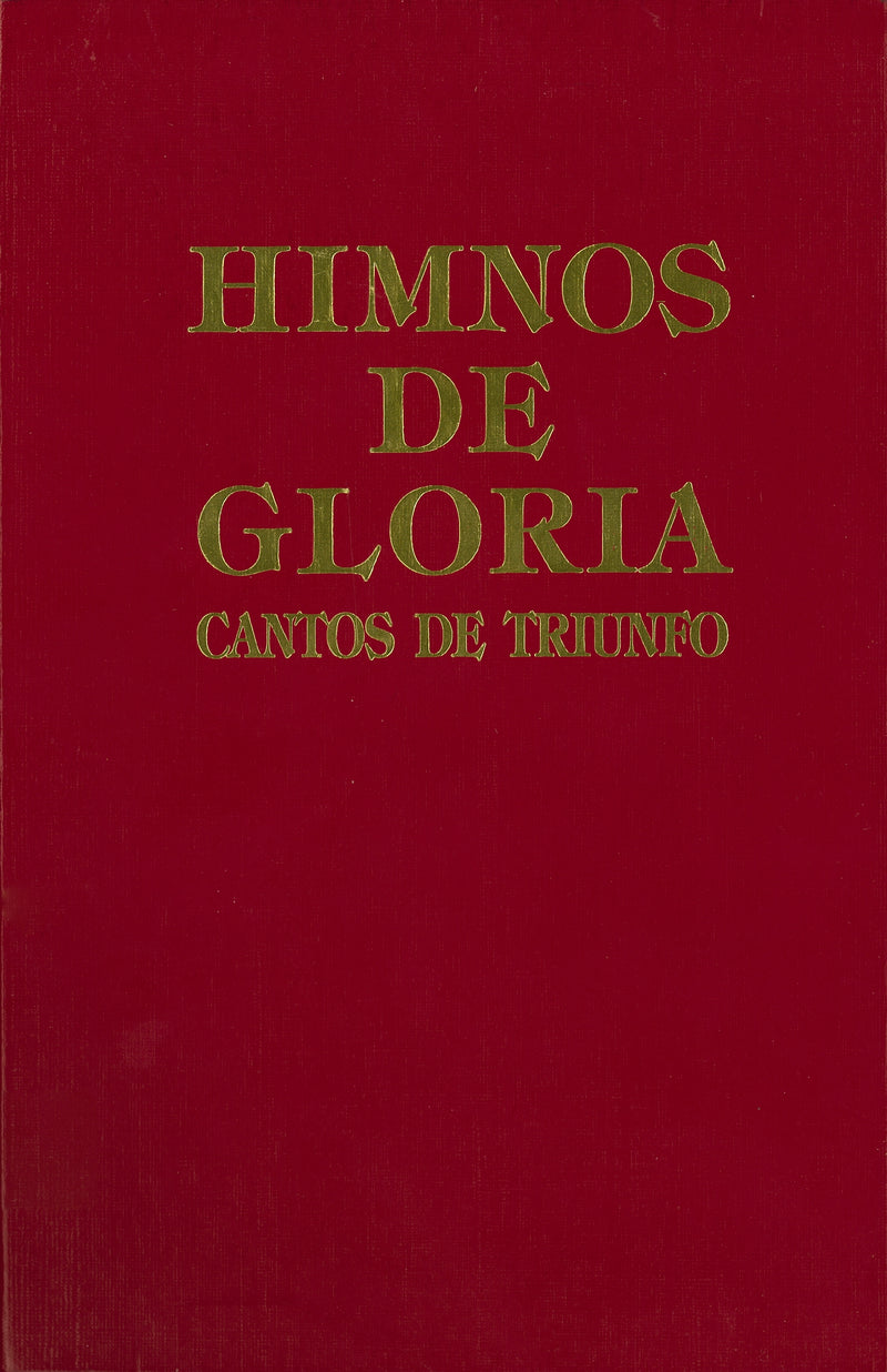 Himnos de gloria y triunfo con música, Tapa dura, Rojo