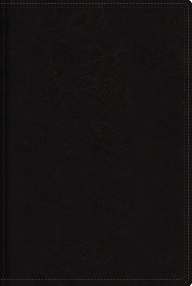 RVR, Biblia de estudio trasfondo cultural, Leathersoft, Negro, Interior a color, Comfort Print
