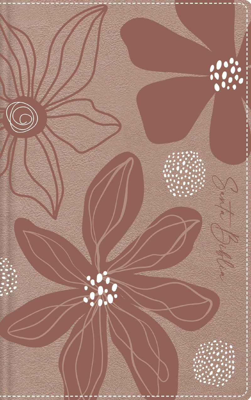 RVR60, Biblia de Estudio para Jóvenes Adolescentes, Leathersoft, Oro Rosa, Palabras de Jesús en Rojo, Comfort Print