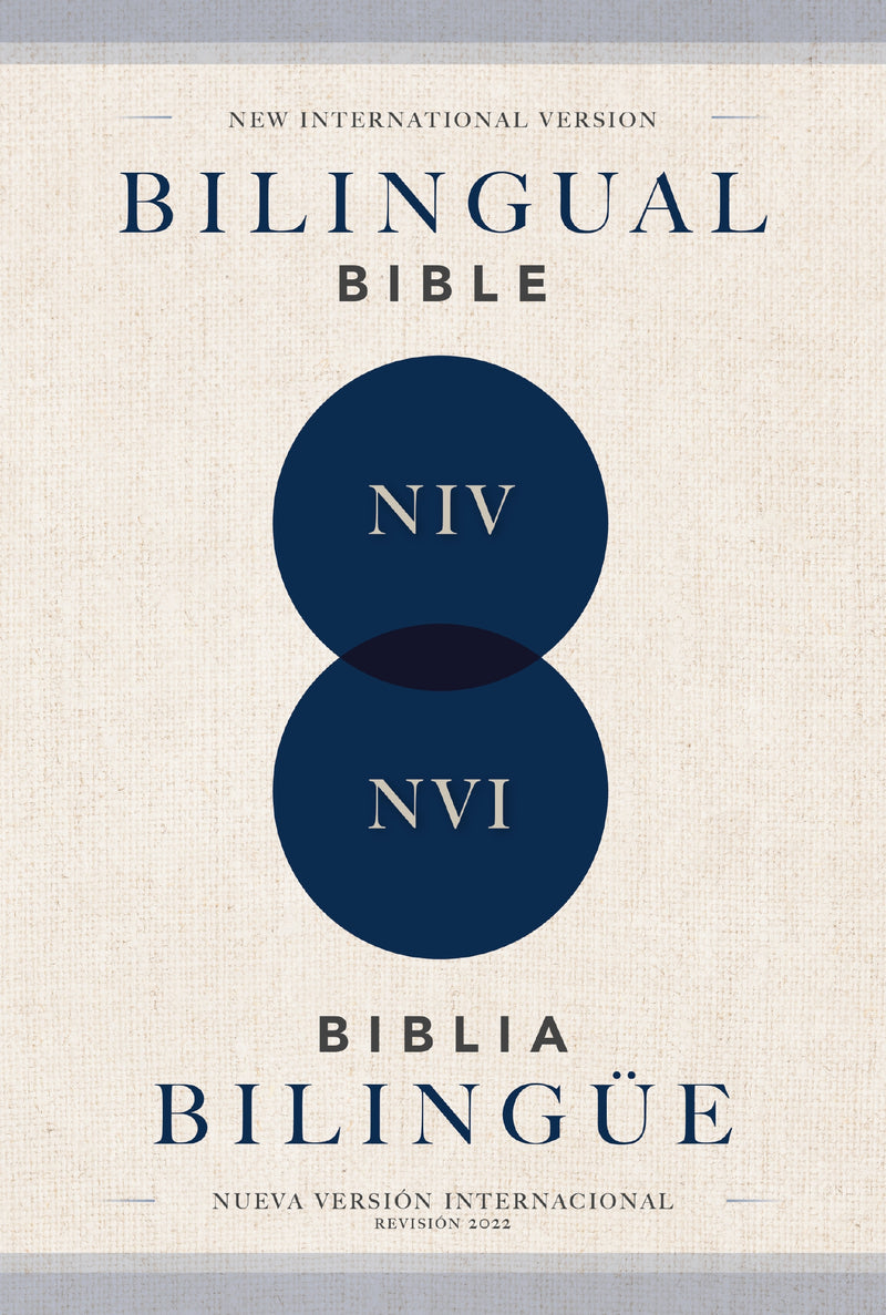 NIV/NVI, Bilingual Bible, Revised Text 2022, Softcover / NIV/NVI, Biblia Bilingüe, Revisión 2022, Tapa rústica
