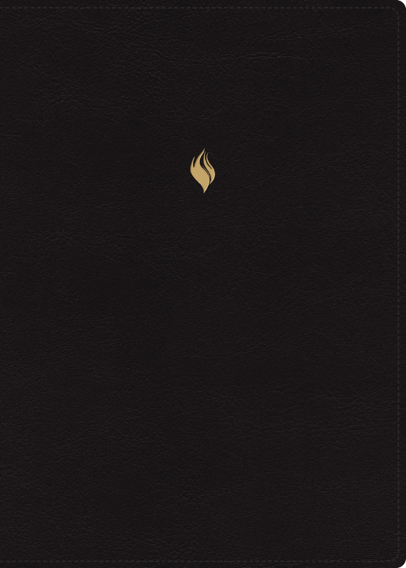 RVR60, Biblia de estudio de la vida plena, Edición clásica, Leathersoft, Negro, Palabras de Jesús en rojo, Comfort Print, con Índice y Cierre