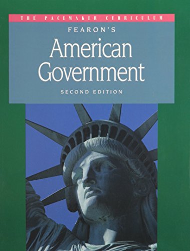 Fearon's American Government [Hardcover] Codye, Corinn