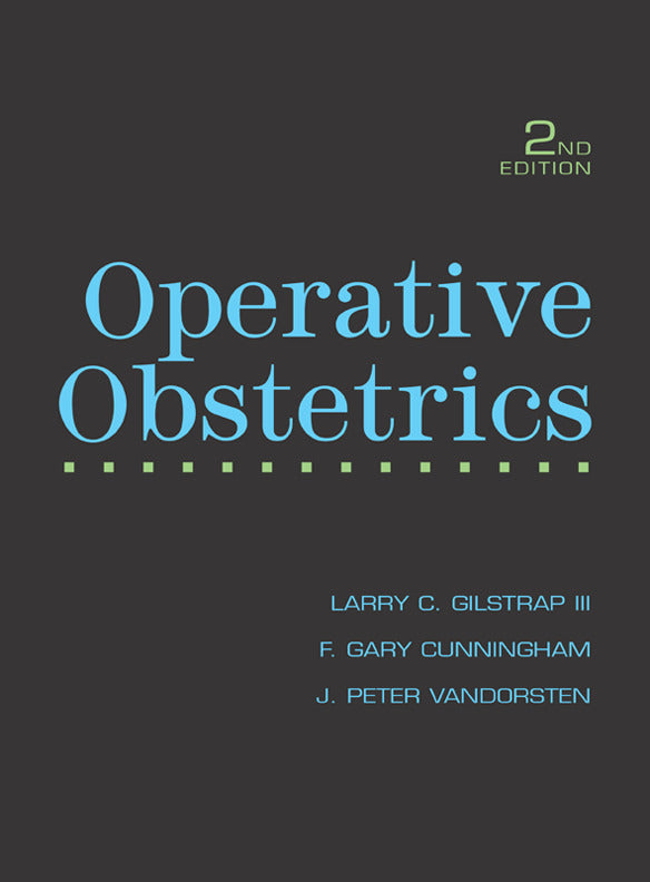 Operative Obstetrics Second Edition 2e