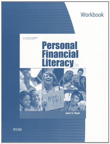 Workbook for Ryan's Personal Financial Literacy, 2nd