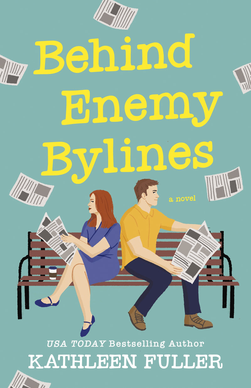 Behind Enemy Bylines: A cozy, low-spice, small-town romance brimming with early 2000s nostalgia