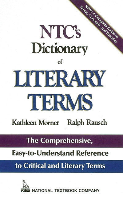 Ntcs Dictionary Of Literary Terms