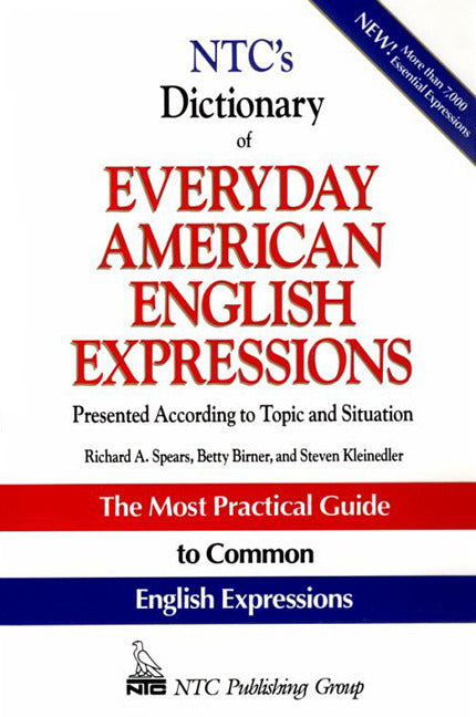 Ntcs Dictionary Of Everyday American English Expressions