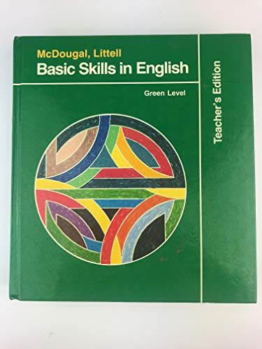 Basic Skills in English - Green Level - Grade 8 (Teacher's Edition) [Hardcover] Joy Littell; Edward Hagelin Pearson and Kraft an Kraft