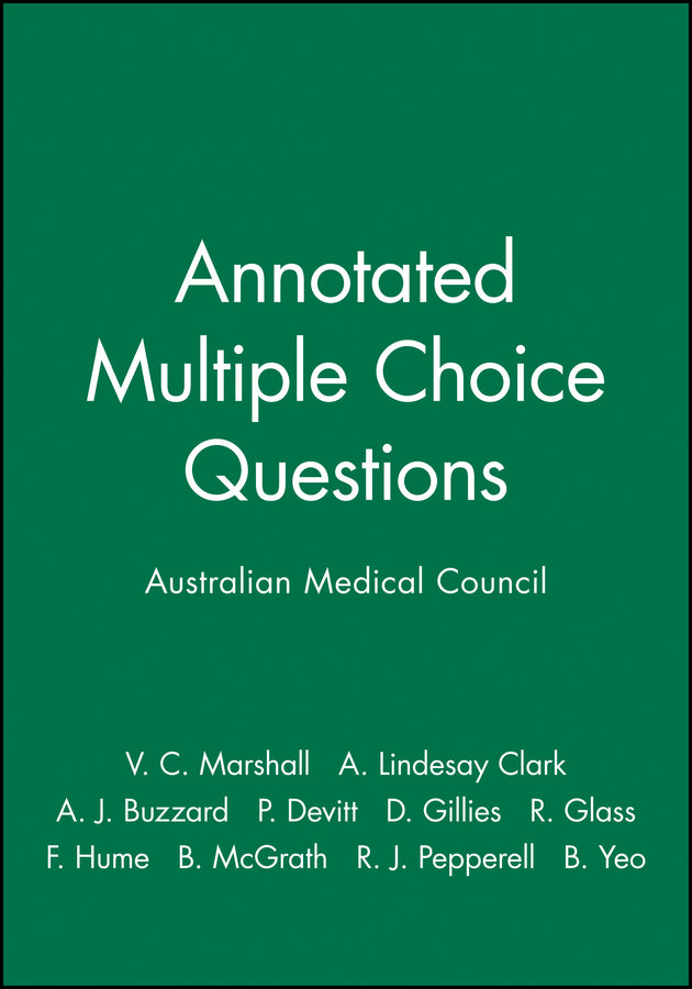 Annotated Multiple Choice Questions