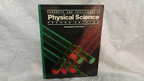 Concepts and Challenges in Physical Science, Teacher's Edition [Unknown Binding] unknown author