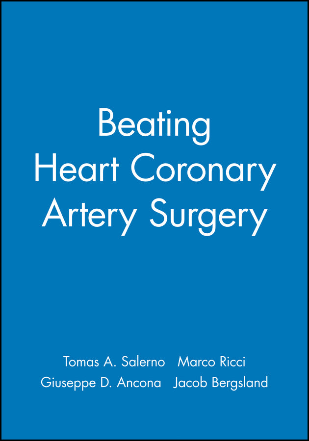 Beating Heart Coronary Artery Surgery