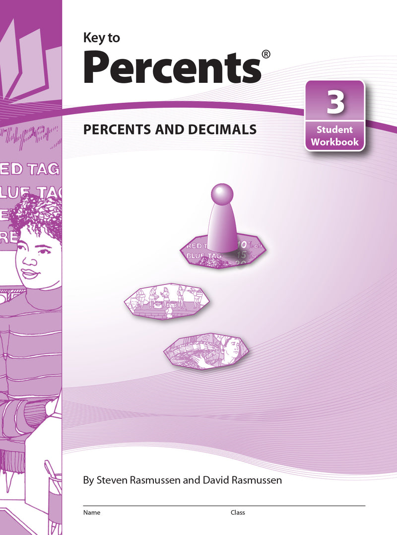 Key To Percents Book 3 Percents & Decimals