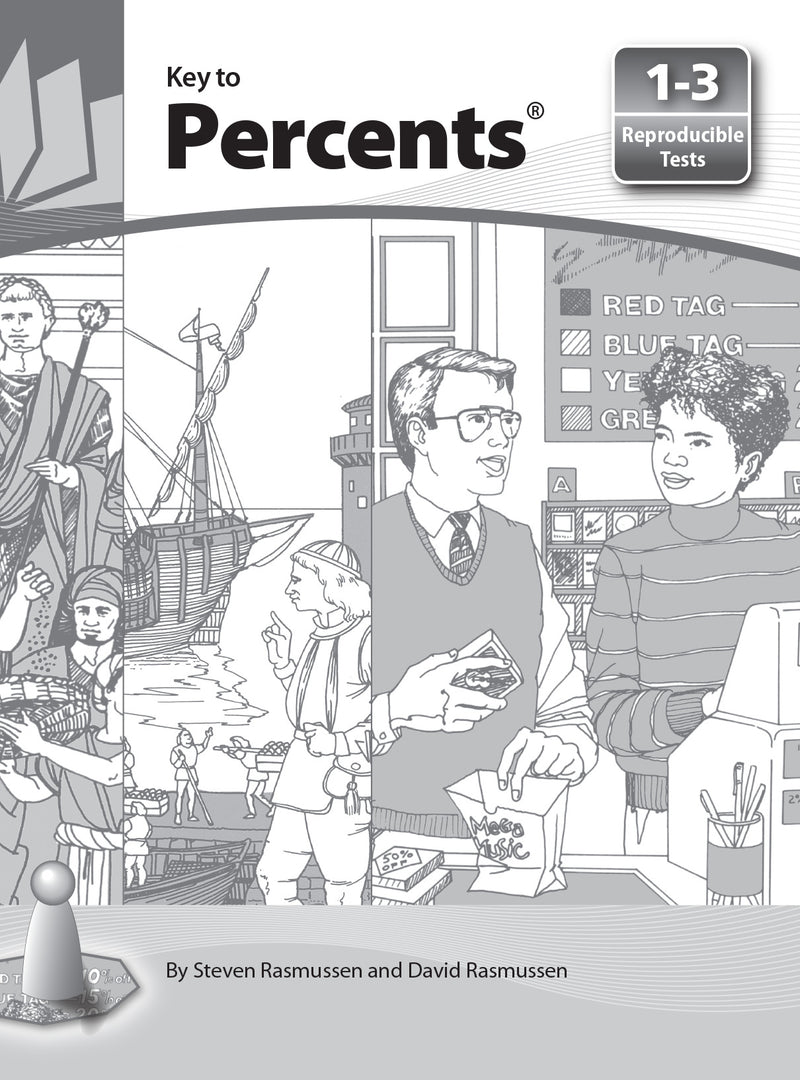 Key To Percents Reproducible Tests For Books 1 3