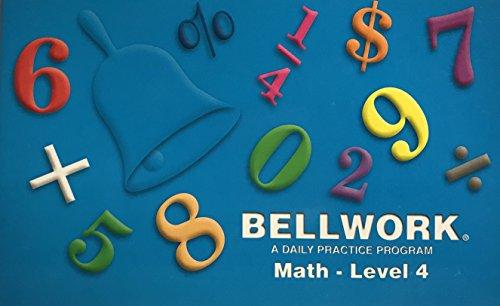 Bellwork: A Daily Practice Program. Math Level 4 [Paperback] Charles W. De Pue