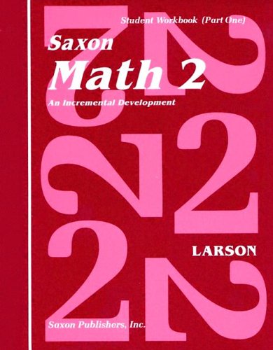 Saxon Math 2 Student Workbook Set 1st Edition