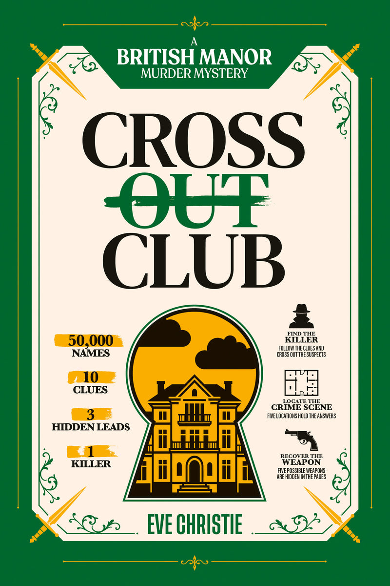 Cross Out Club: A British Manor Murder Mystery Puzzle