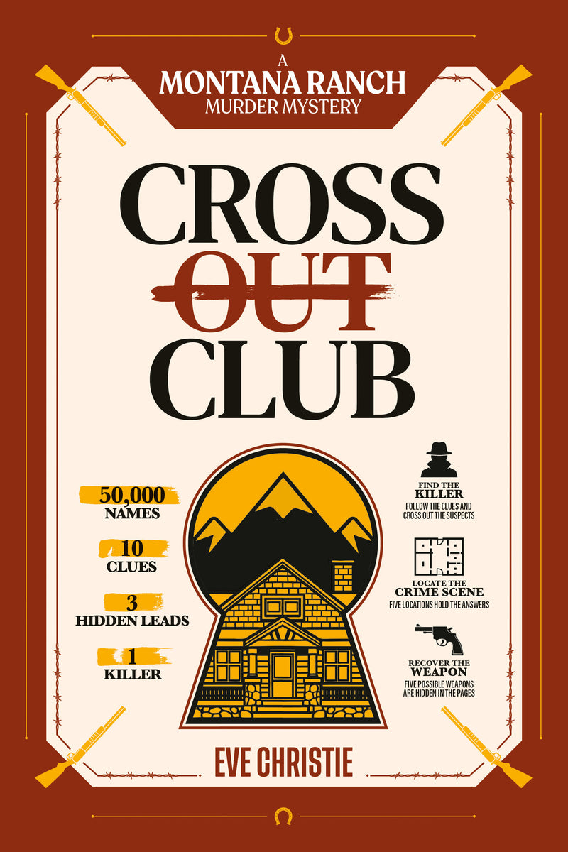 Cross Out Club: A Montana Ranch Murder Mystery Puzzle