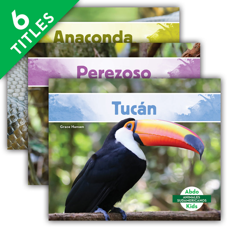 Animales sudamericanos (South American Animals) (Set)